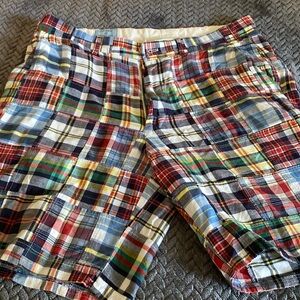 Castaway pinstripe shorts size 34 comfortable only wore them two times
